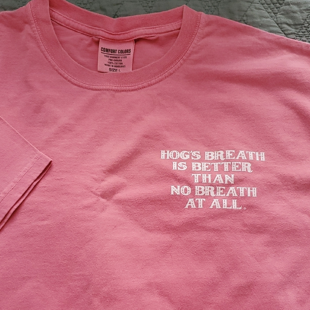 2 Tshirts From Hogs Breath Saloon In Key West